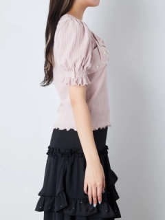 Re♥Twinkle パールリボンTOPS