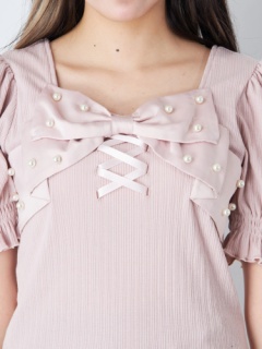 Re♥Twinkle パールリボンTOPS