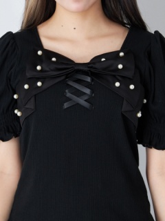 Re♥Twinkle パールリボンTOPS