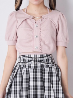 重ね着風ぐるぐるTOPS
