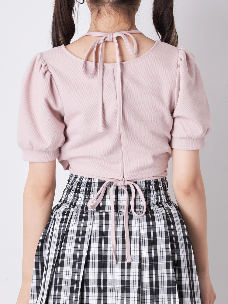 アンクルージュ 重ね着風ぐるぐるトップス 重ね着風ぐるぐるTOPS - Ank Rouge(アンクルージュ)のTシャツ