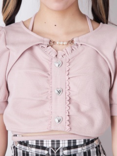 重ね着風ぐるぐるTOPS