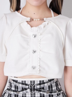 重ね着風ぐるぐるTOPS