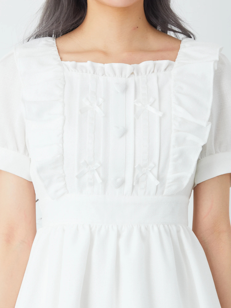 プチリボンフリルOP - Ank Rouge(アンクルージュ)のワンピース