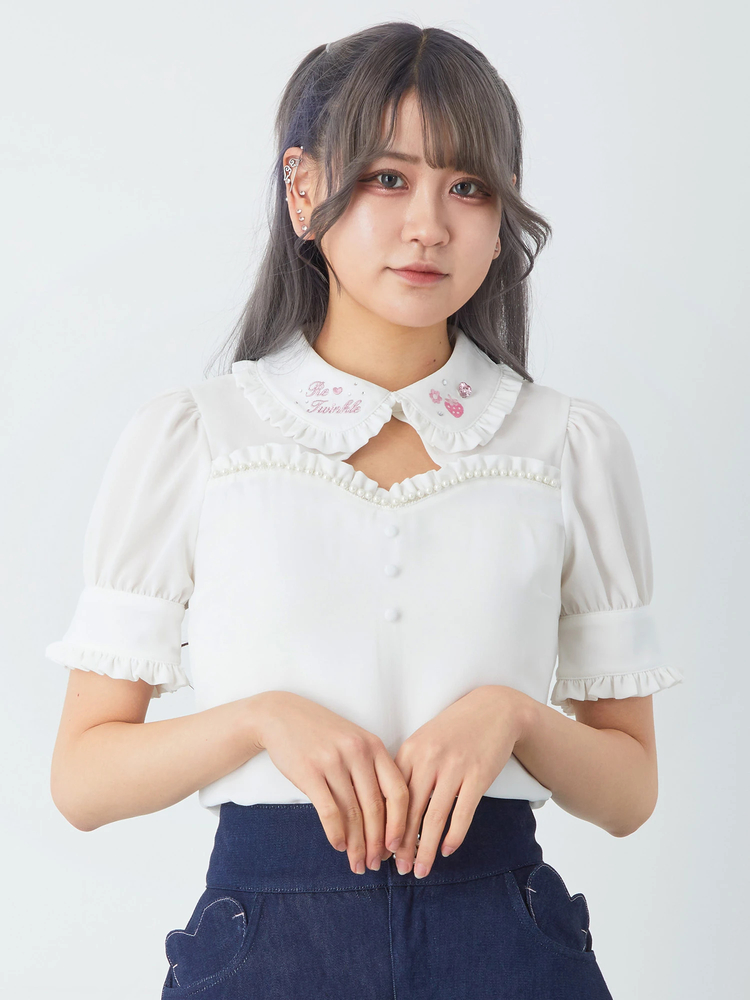 Ank Rouge - ハートホールセクシートップス Ank Rouge - ハートホールセクシートップスの通販 by 即購入OK