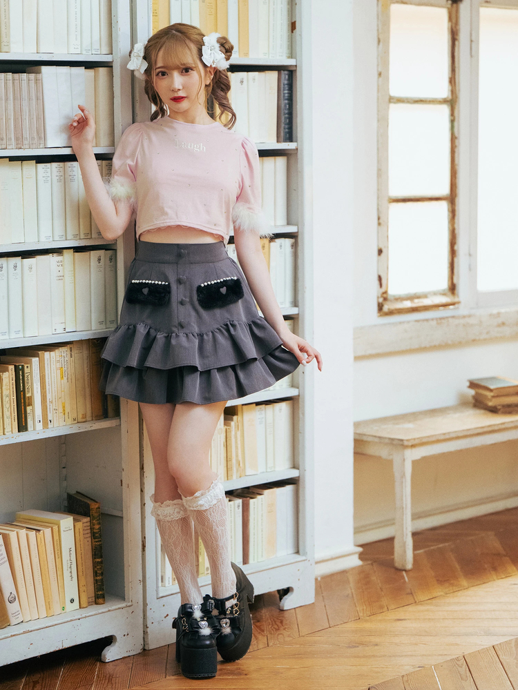 KANEKO ISAO 美品 カネコイサオ たくし上げ 付き プリーツ 加工
