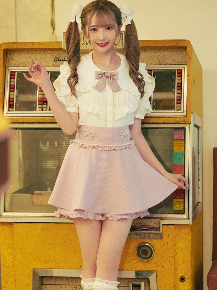 Ank Rouge☆パール付 ズボン Ank Rouge パンツ パールジャージパンツ レディース : ZOZOTOWN