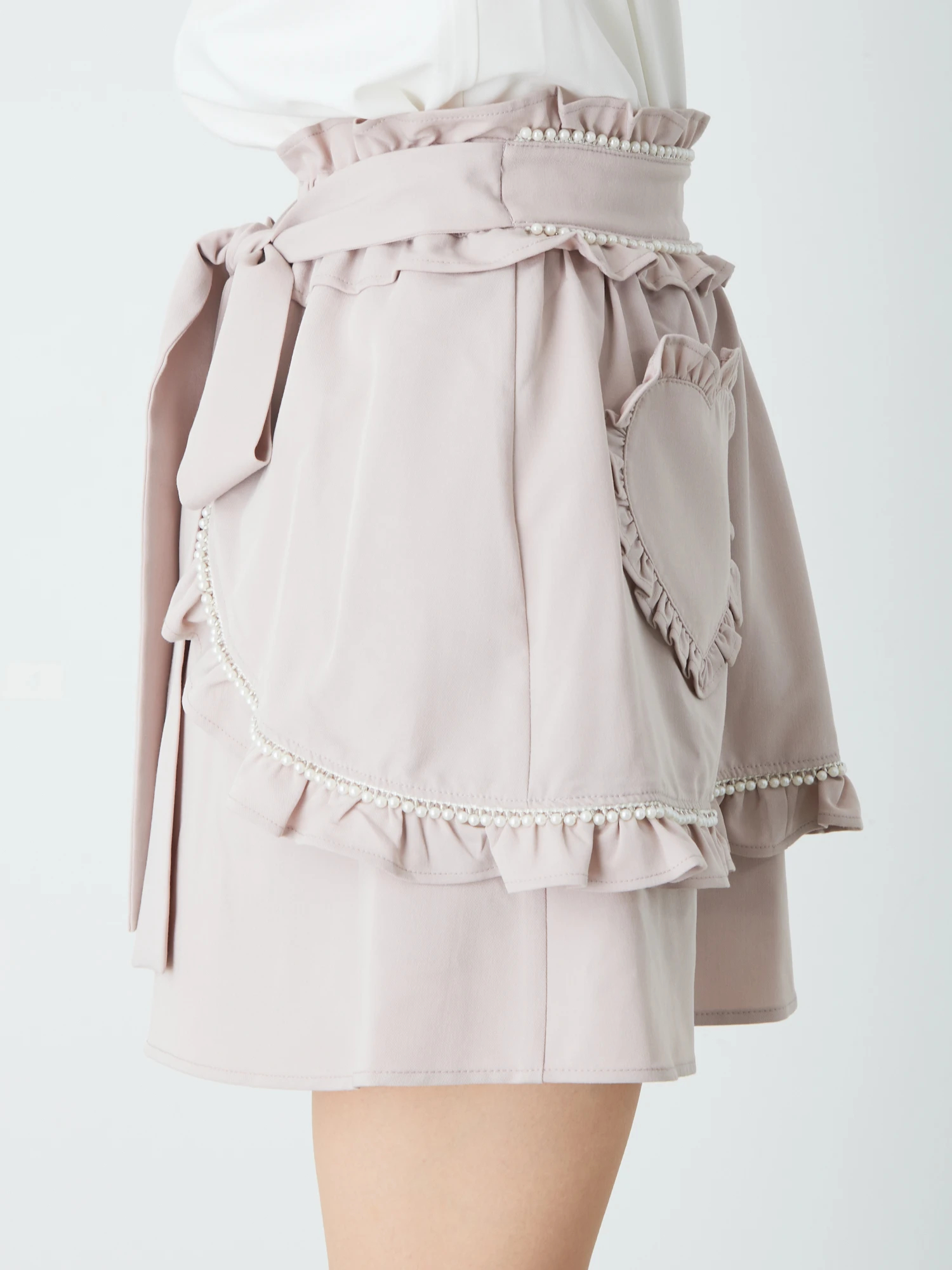 ハートポケットフリルスカート - Ank Rouge(アンクルージュ)のスカート 