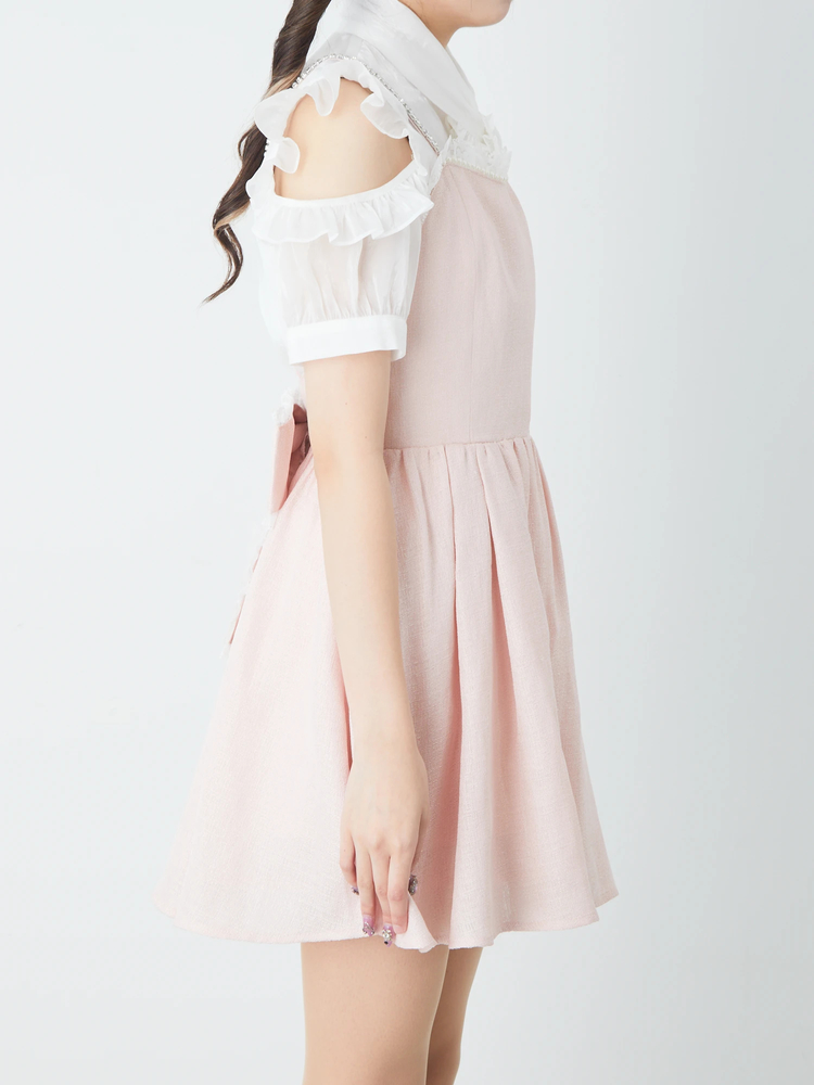 Ank Rouge リボン付きホワイトキャミワンピース 01_001.jpg