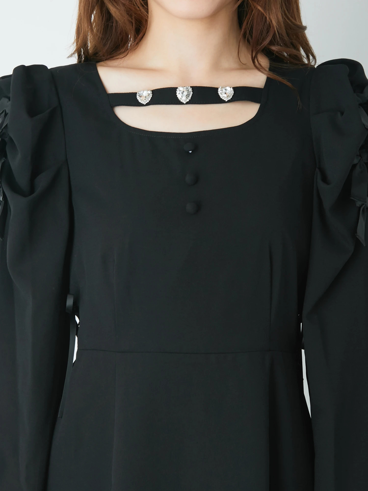 リボンマーメイドロングOP - Ank Rouge(アンクルージュ)のワンピース