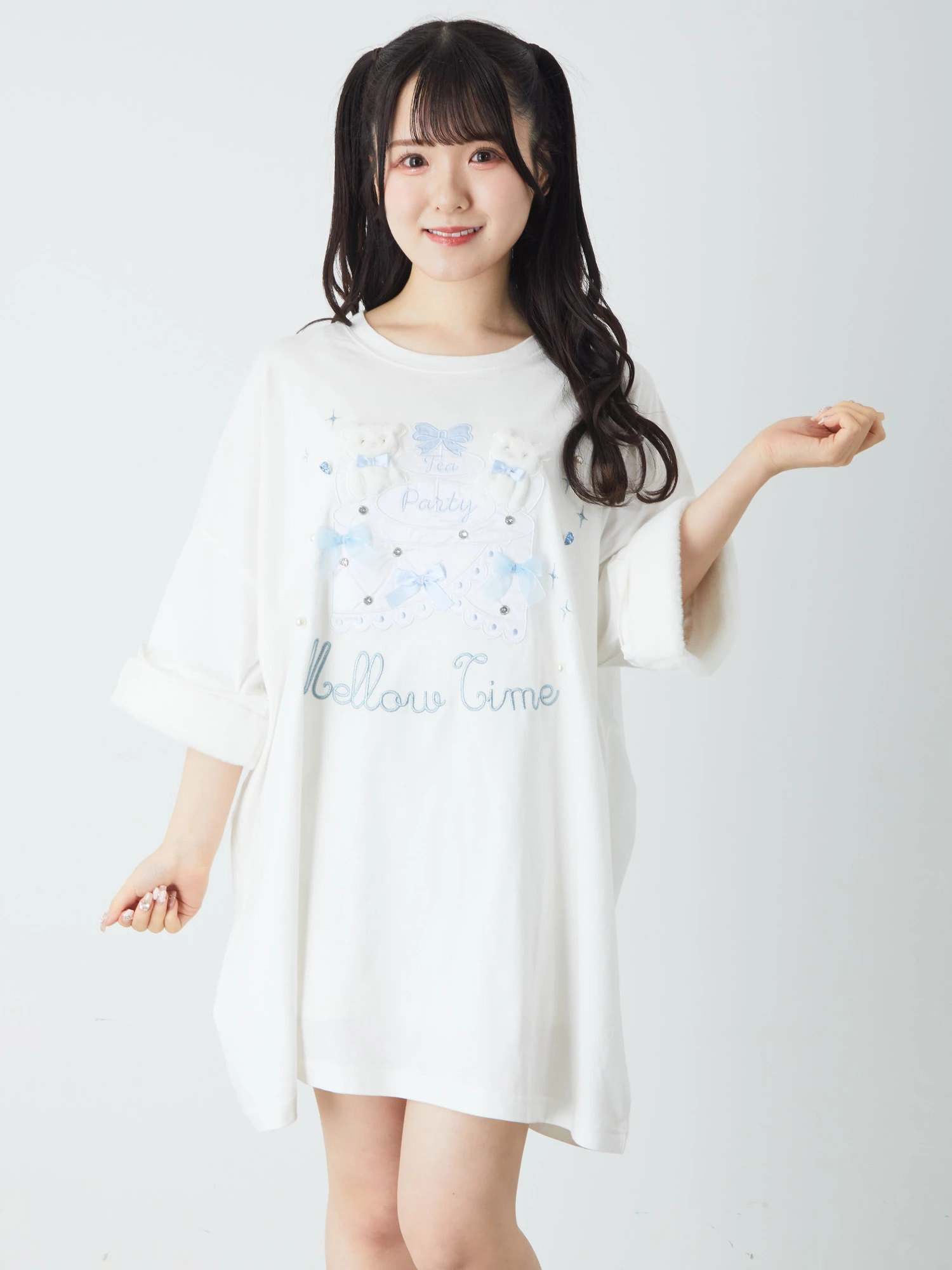 くまちゃんティーパーティーTe - Ank Rouge(アンクルージュ)のTシャツ