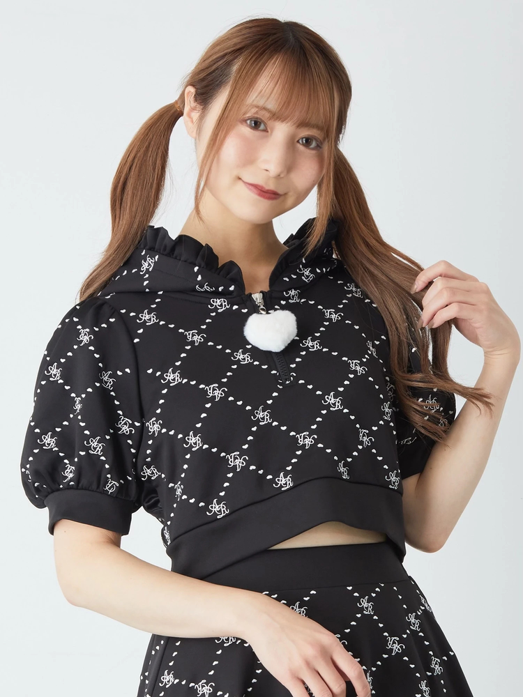 モノグラム刺しゅうTOPS - Ank Rouge(アンクルージュ)のTシャツ