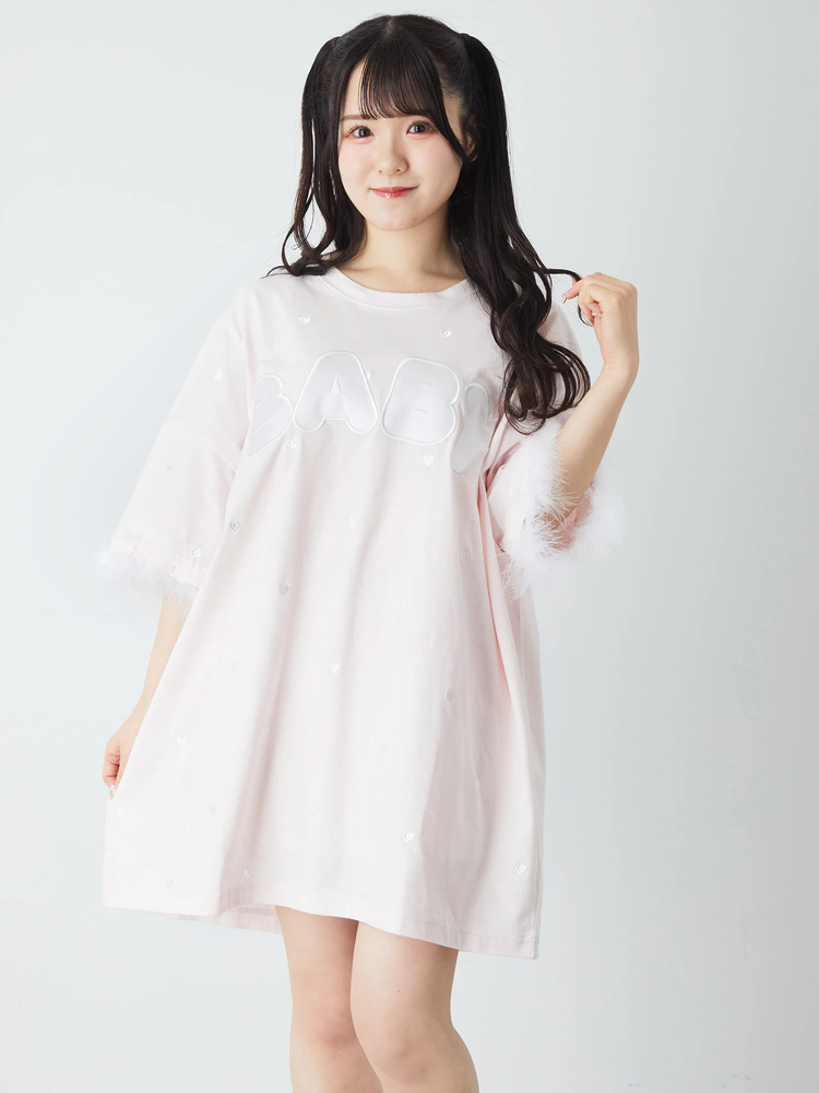 BABYハートドットTe - Ank Rouge(アンクルージュ)のTシャツ