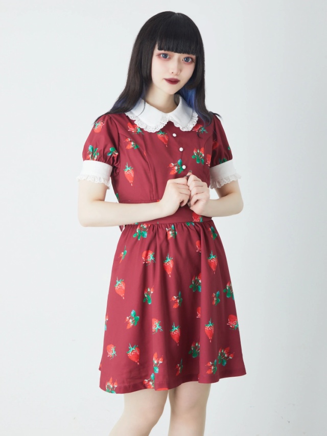 メルティングストロベリーOP - Ank Rouge(アンクルージュ)のワンピース  