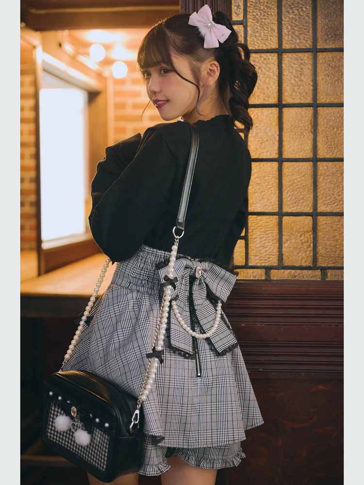 00s y2k 豹柄 シフォン フリル サーキュラー スカパン スカートパンツ セール】ZIPフリルスカパン（スカート）｜MA*RS（アメーバー
