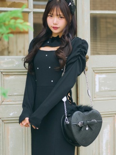 ファーハートショルダーBAG - Ank Rouge(アンクルージュ)のショルダー  