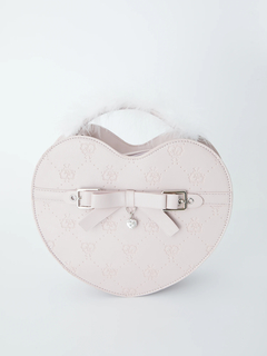 ファーハートショルダーBAG