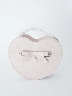 ファーハートショルダーBAG