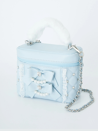 ankrouge (アンクルージュ) バッグ ビジューキルティングBAG - Ank Rouge(アンクルージュ)の