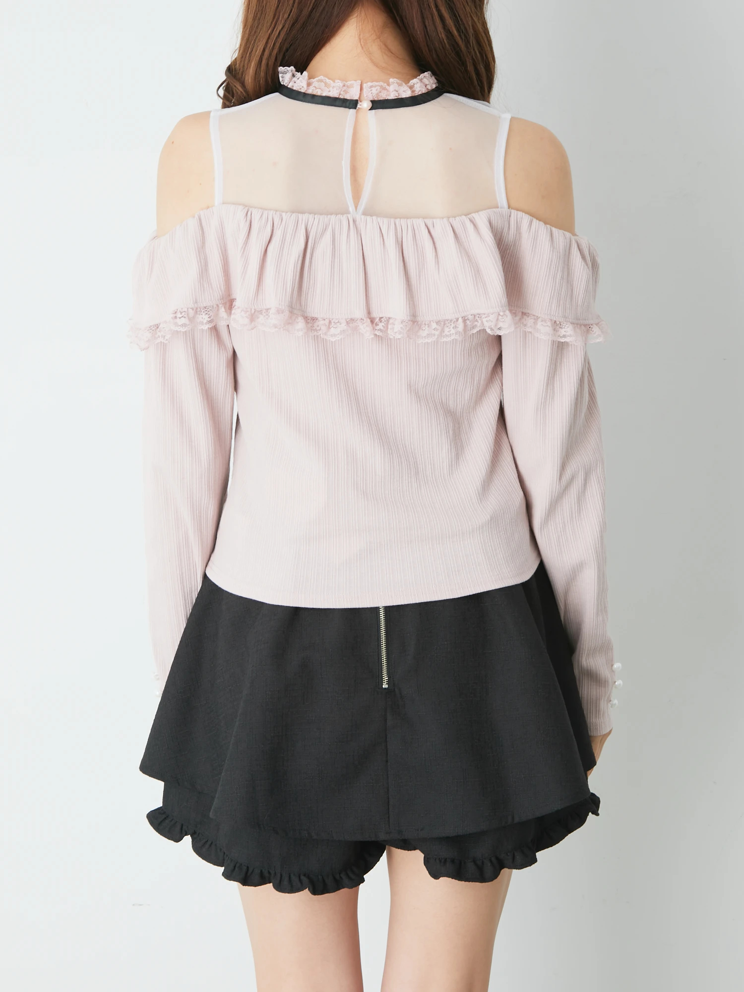 オフショルテレコTOPS - Ank Rouge(アンクルージュ)のTシャツ