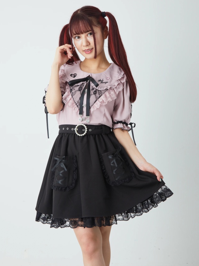 ゆいみすxAnkRougeコラボ ドッキングワンピース - Ank Rouge(アン  