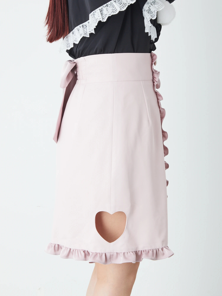 alice auaa 天蓋スカート＋サテンフリルスカート au60-03sk02-01/unisex | alice auaa WEB SHOP