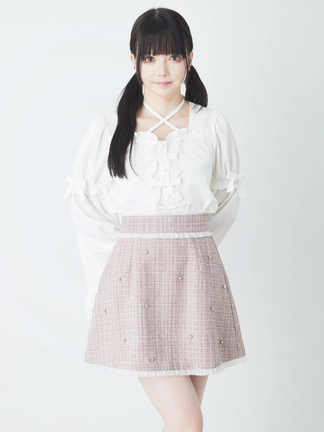 クレージュの台形スカート サイドライン／台形スカート｜INGNI(イング) 公式通販｜INGNI STORE