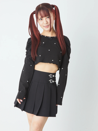 Ank Rouge ヨーク切り替えプリーツスカパン ヨーク切り替えプリーツスカパン - Ank Rouge(アンクルージュ)の