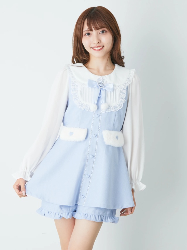 ぽんぽんリボン コンビネゾン - Ank Rouge(アンクルージュ)の  