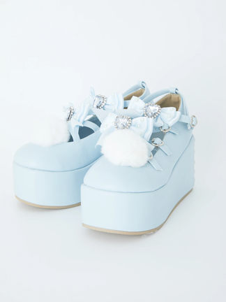 箱付き新品未開封品⭐︎AngelicPretty お散歩リボンシューズ　パープル Angelic Pretty USA