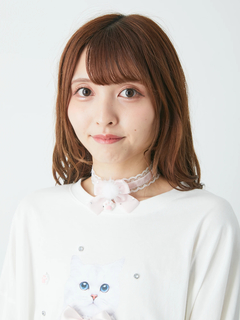 ぽんぽん肉球 リボンチョーカー