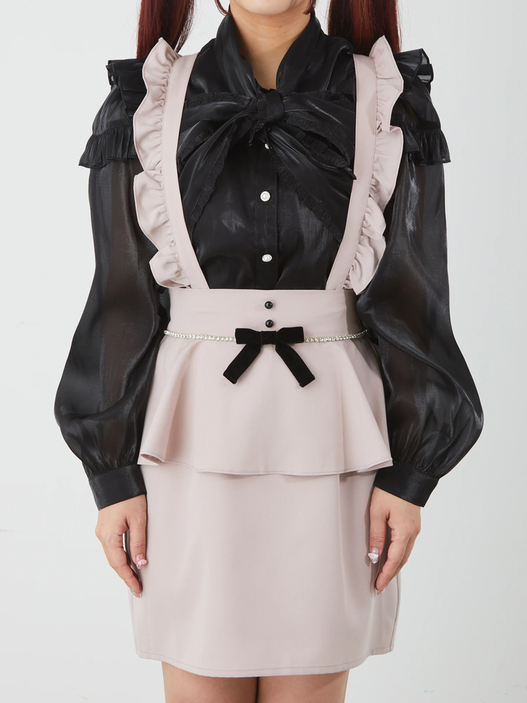 極美品　近年 マークアンドロナ セットアップ　レインボー　ベスト　スカート マークアンドロナ レザースカート MARK & LONA（マークアンドロナ）の