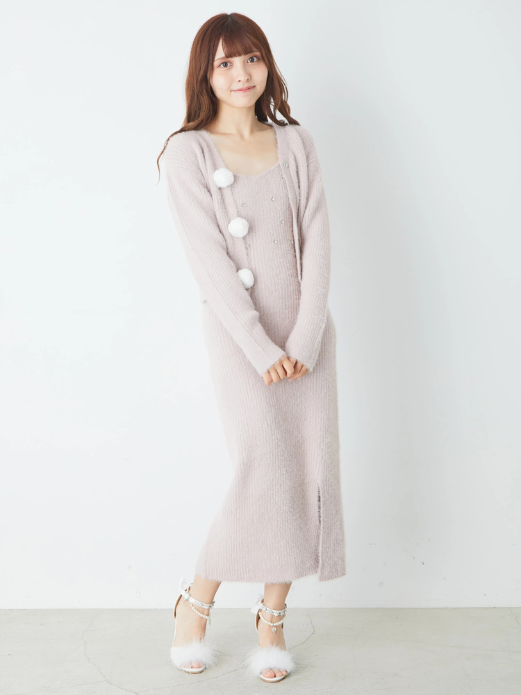 Sbilla シビラ ロングワンピース ギャザー ゆったり ふんわり 赤 橙 M Sbilla シビラ ロングワンピース ギャザー ゆったり ふんわり 赤