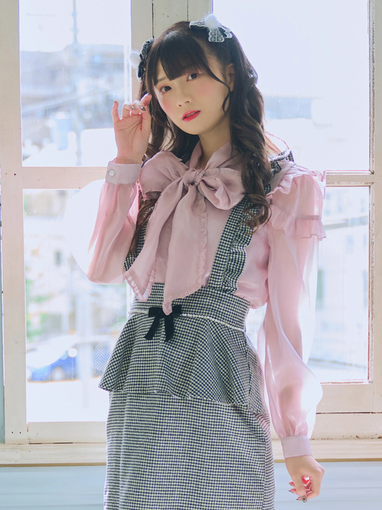 ohga sucre シュクレツイードリボンブラウス 【公式通販】
