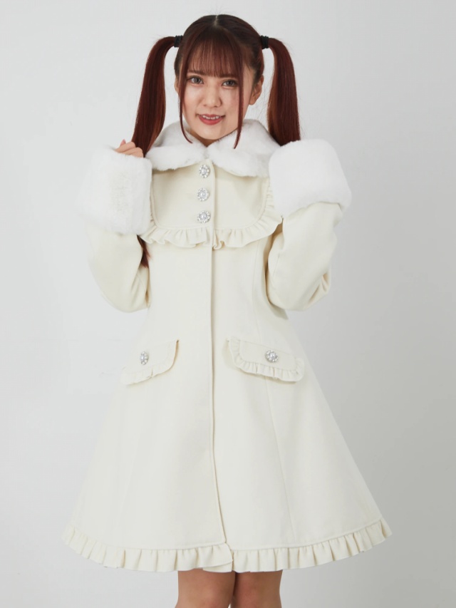 フリルドーリーコート - Ank Rouge(アンクルージュ)のコート  