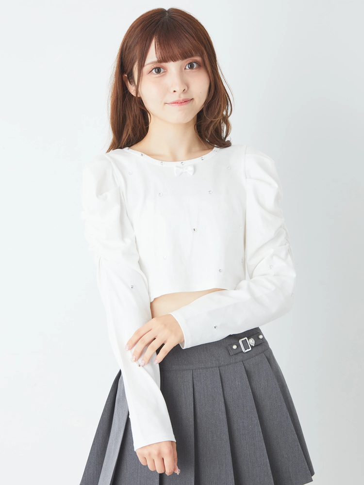 アンクルージュ 合皮うさちゃんBigTe - Ank Rouge(アンクルージュ)のTシャツ