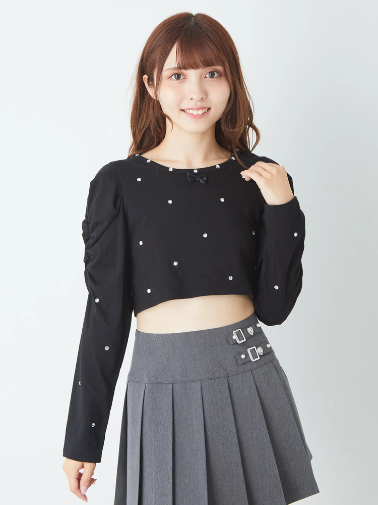 最終値下げAnk Rouge strawberryroseスピンドルパフOP StrawberryRoseスピンドルパフOP - Ank Rouge(アンクルージュ)の