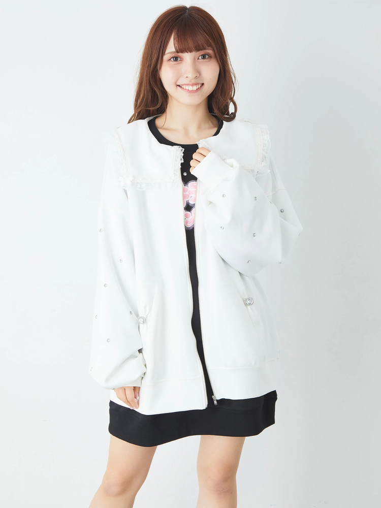 AURALEE◆パーカー/0/コットン/BEG/A21AP04GU AURALEE】 ⁡ ORGANIC COTTON DUCK BLOUSON COLOR : LIGHT BEIGE