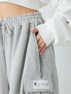 Bemqinサイドポケットハーフパンツ
