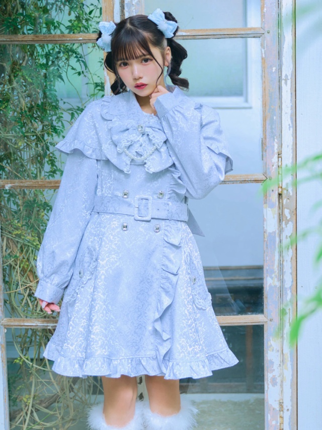 ケープフリルトレンチコート - Ank Rouge(アンクルージュ)の  