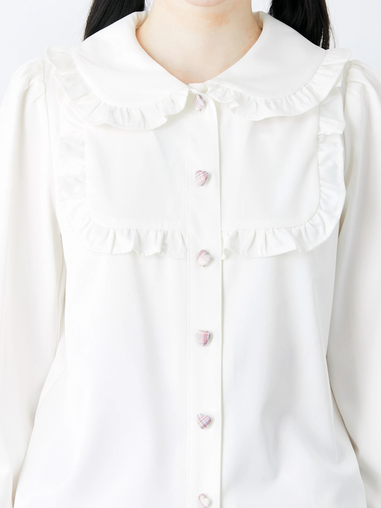 millebonheur パールリボンブラウス ピンク バックリボンブラウス – WEGO ONLINE STORE
