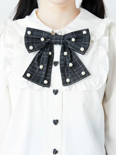 パールリボンブラウス