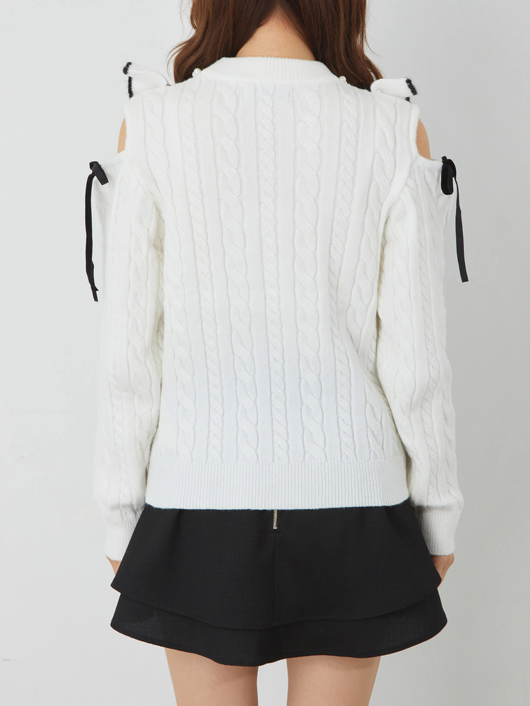 rady 新品 ケープニットコート アイボリー