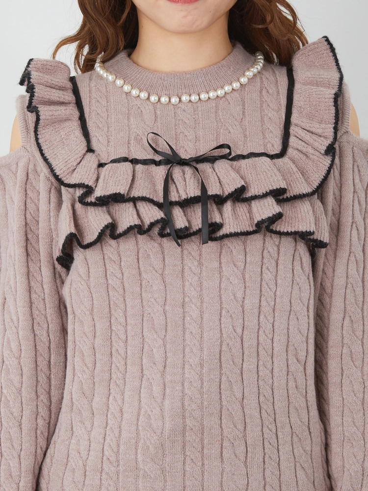 YSL ピンク ケープコート 3614273945318.jpg