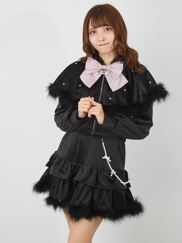 フワフワフェザーティアードスカート - Ank Rouge(アンクルージュ)の