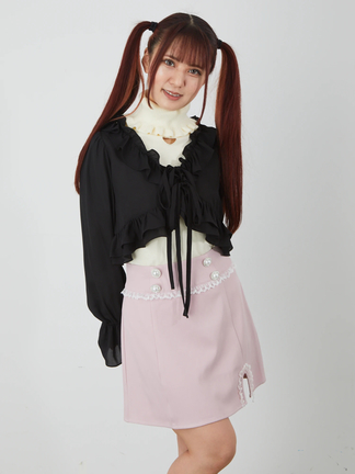 クレージュの台形スカート 日本製 courreges クレージュ 台形スカート 60-88サイズ ウール