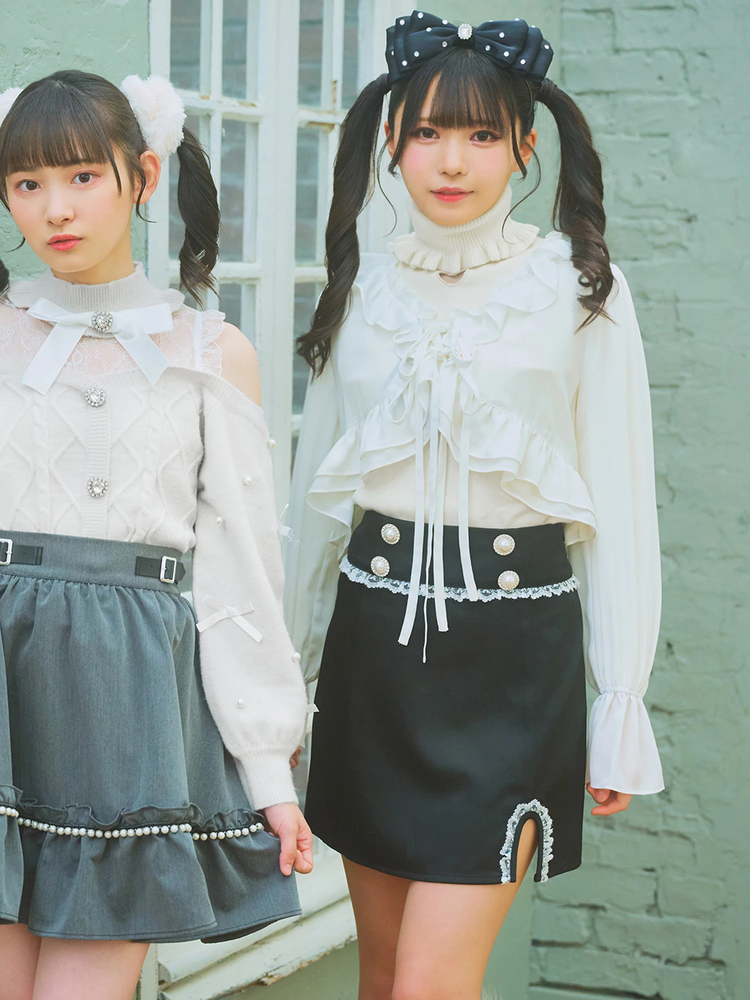 スカート [nuuanu] Iris Skirt 한섬 EQL