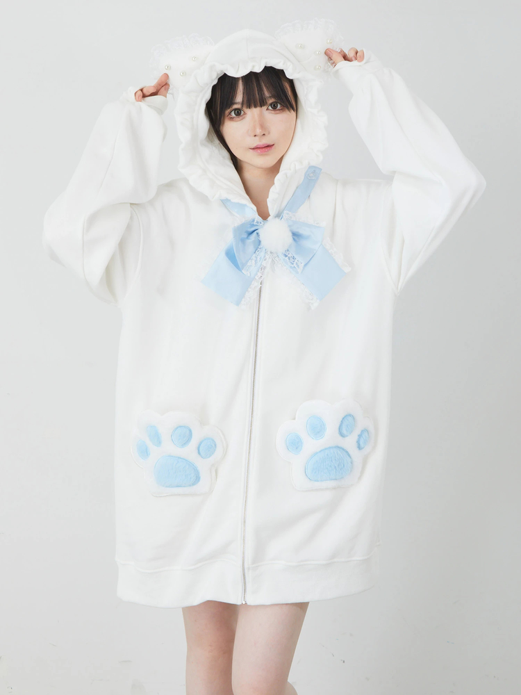 【バラ売り不可】ピンクハウス 猫ちゃんパーカー・バッグ セット❁⃘*.゜ ピンクハウス 猫ちゃんパーカー・バッグ セット❁⃘*.゜ レディース