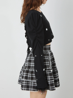 フェザーキラキラテレコTOPS