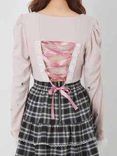 フェザーキラキラテレコTOPS